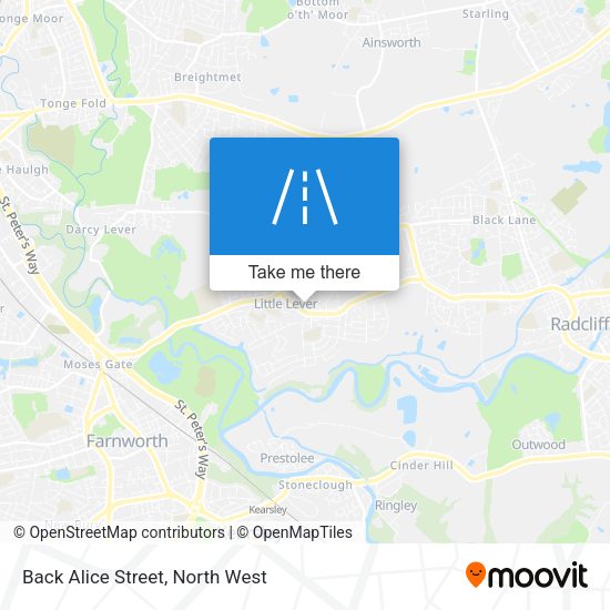 Back Alice Street map