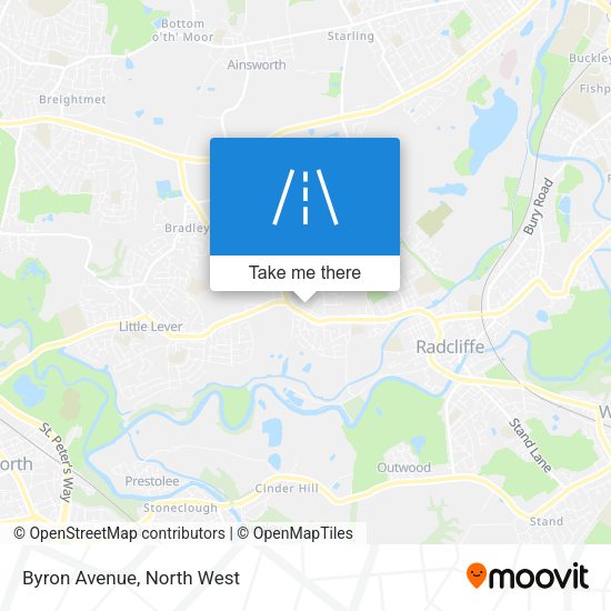 Byron Avenue map