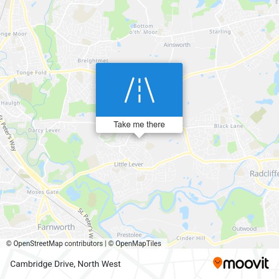 Cambridge Drive map