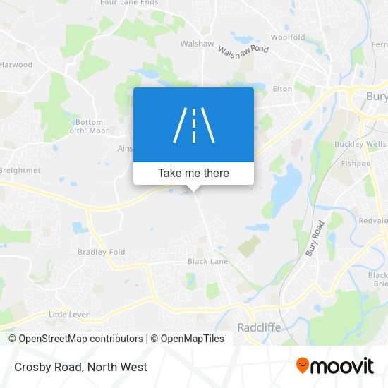 Crosby Road map