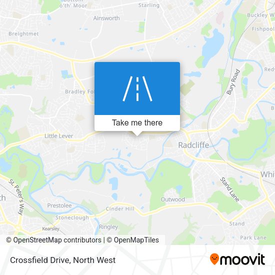 Crossfield Drive map