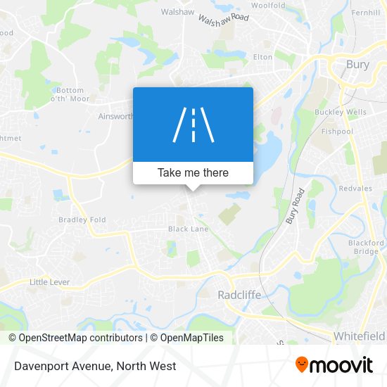 Davenport Avenue map