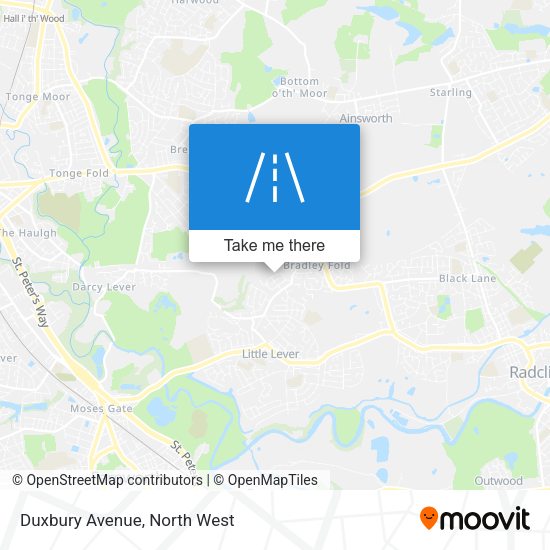 Duxbury Avenue map