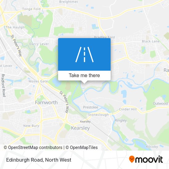 Edinburgh Road map