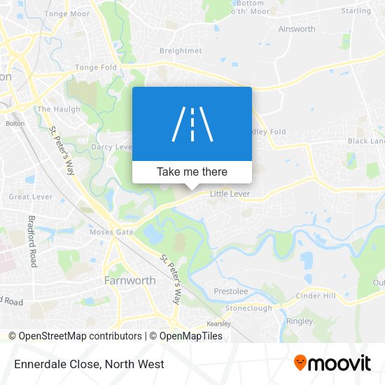 Ennerdale Close map