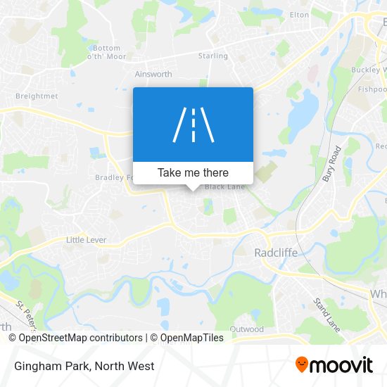 Gingham Park map