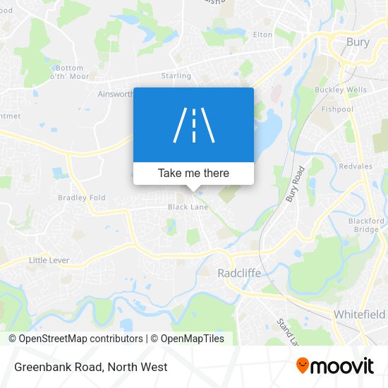 Greenbank Road map
