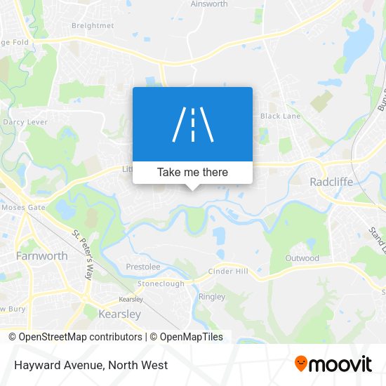 Hayward Avenue map