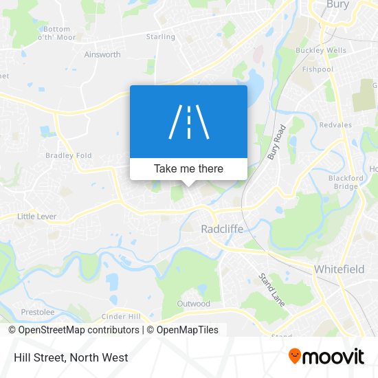 Hill Street map