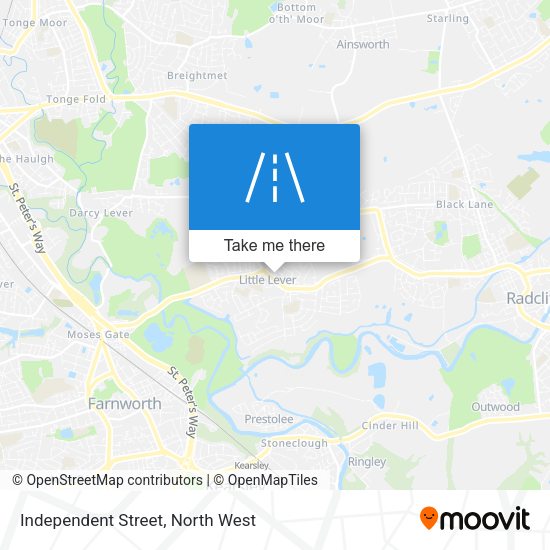 Independent Street map