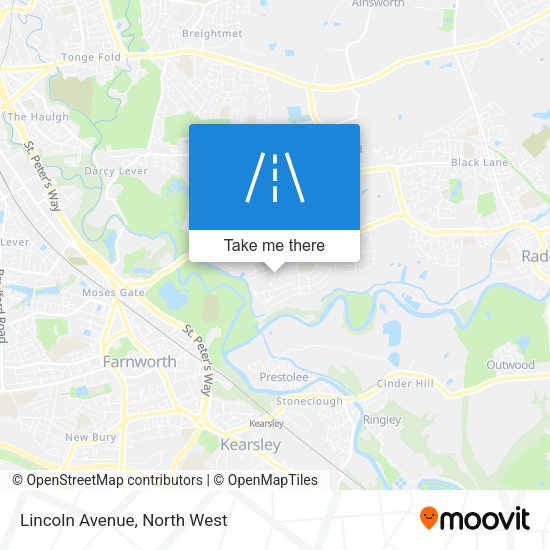 Lincoln Avenue map