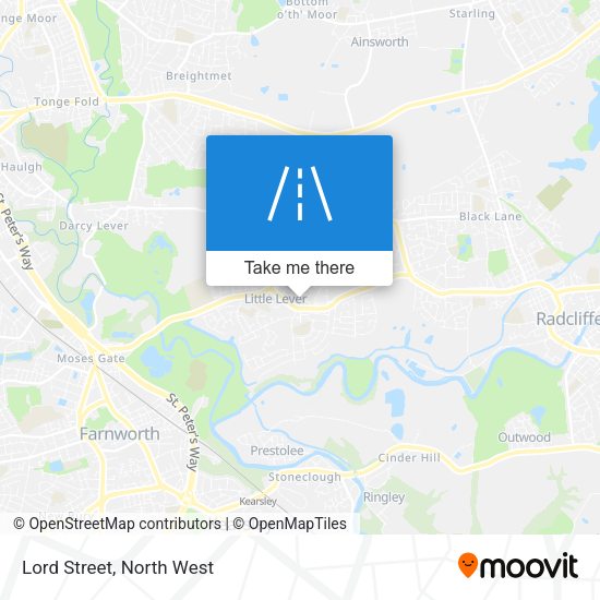 Lord Street map