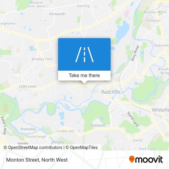 Monton Street map