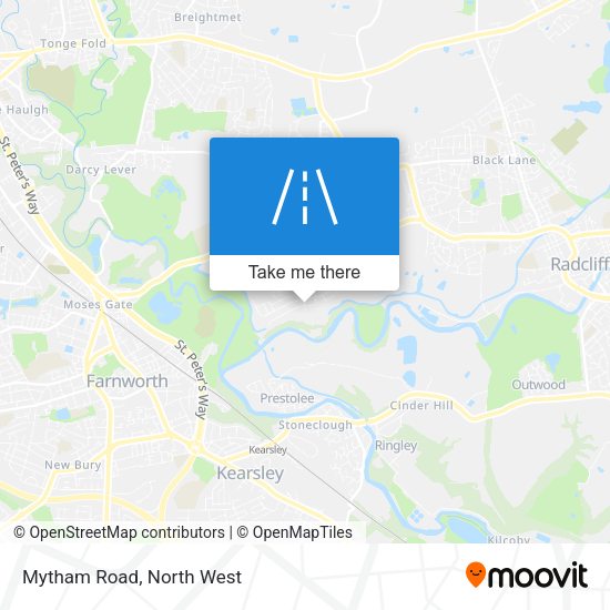 Mytham Road map