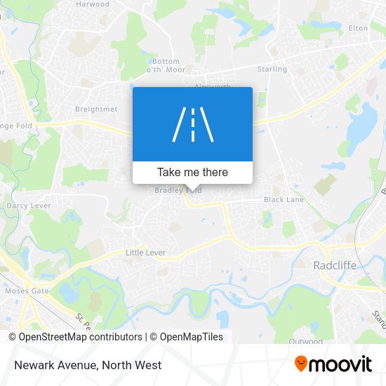 Newark Avenue map