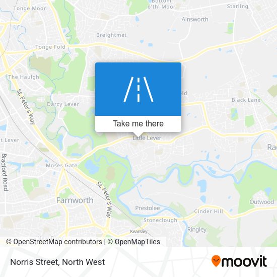 Norris Street map