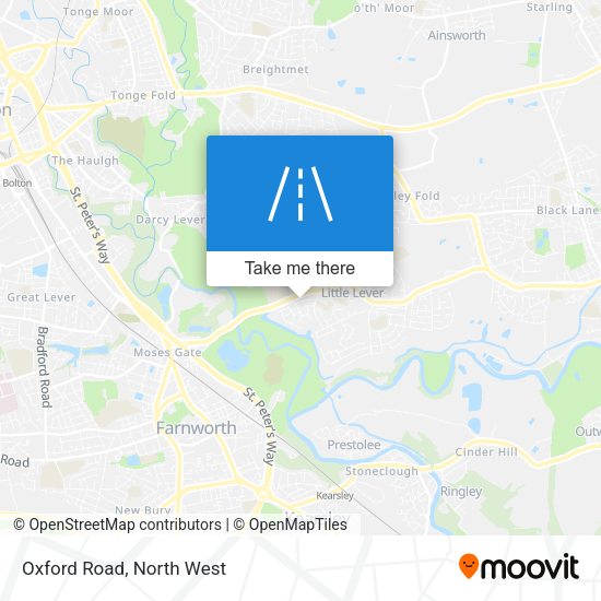 Oxford Road map