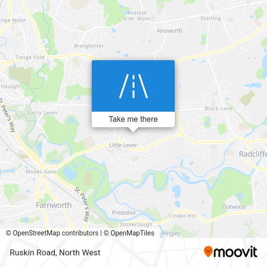 Ruskin Road map