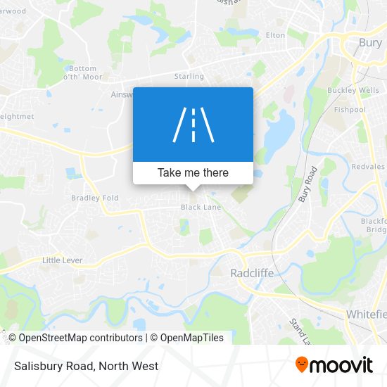 Salisbury Road map