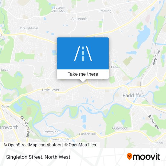 Singleton Street map