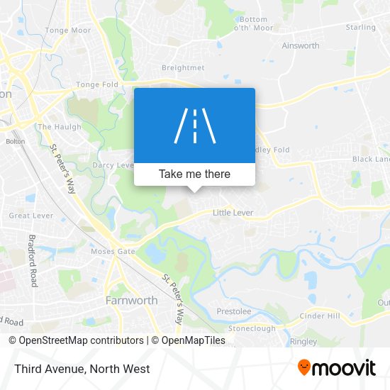 Third Avenue map