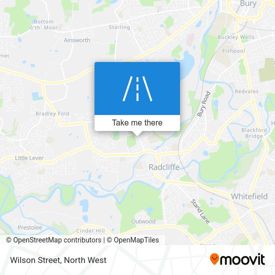 Wilson Street map