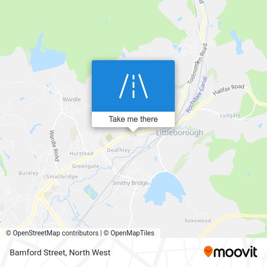 Bamford Street map