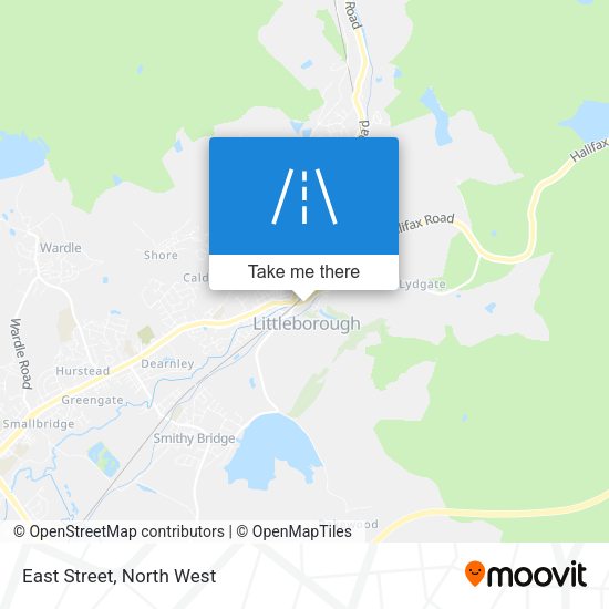 East Street map
