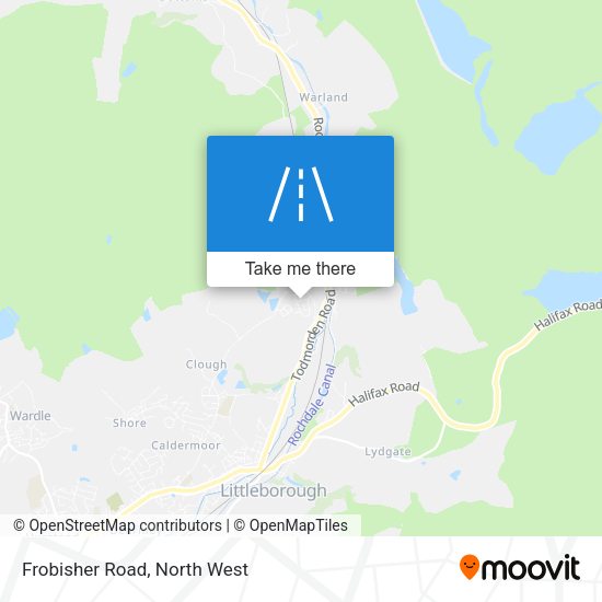 Frobisher Road map