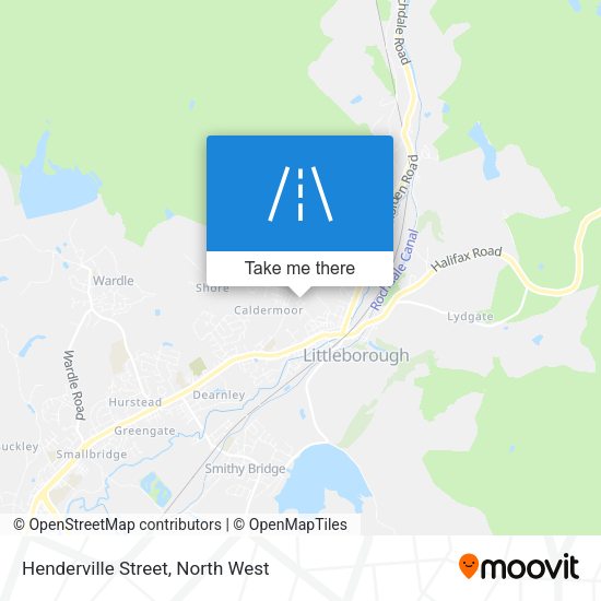 Henderville Street map