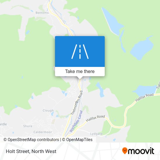 Holt Street map