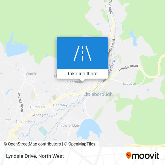 Lyndale Drive map