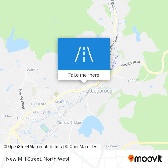 New Mill Street map
