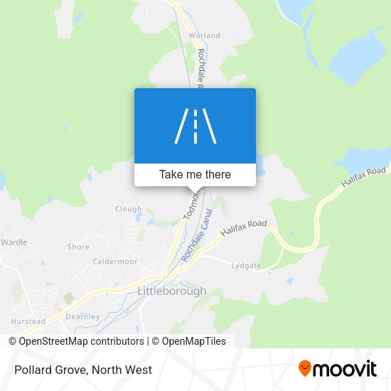 Pollard Grove map