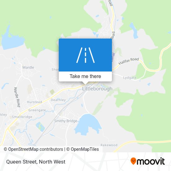 Queen Street map