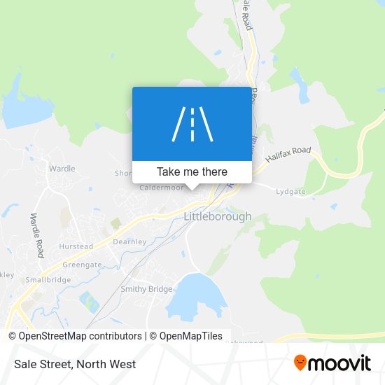 Sale Street map