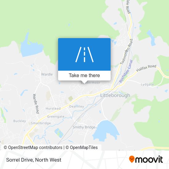 Sorrel Drive map
