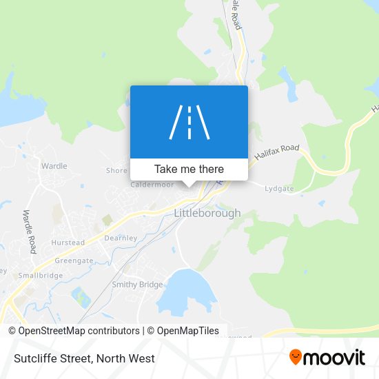 Sutcliffe Street map