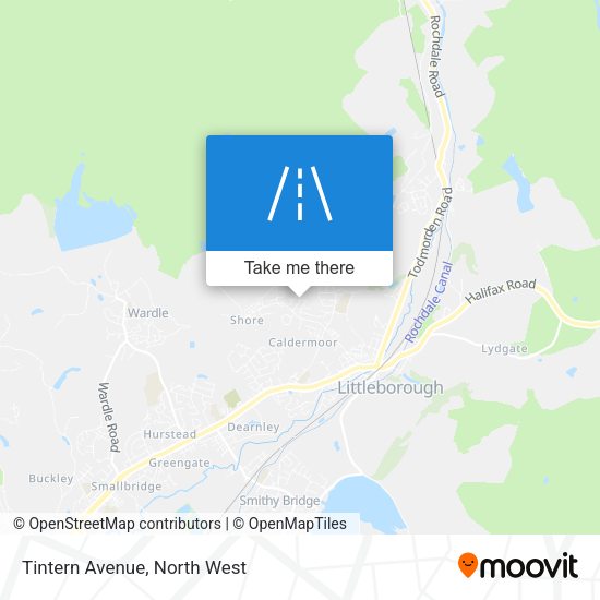Tintern Avenue map