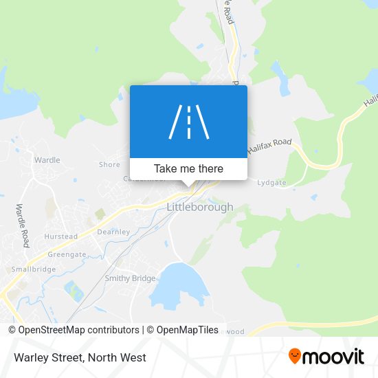 Warley Street map