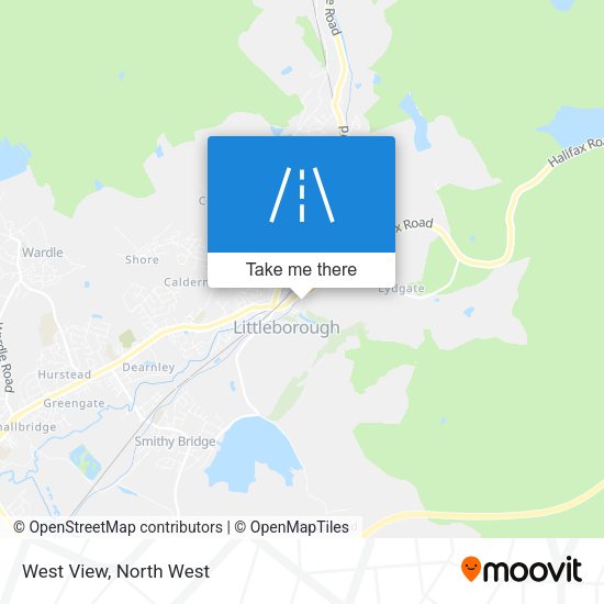West View map