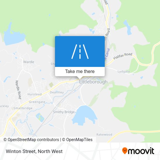 Winton Street map