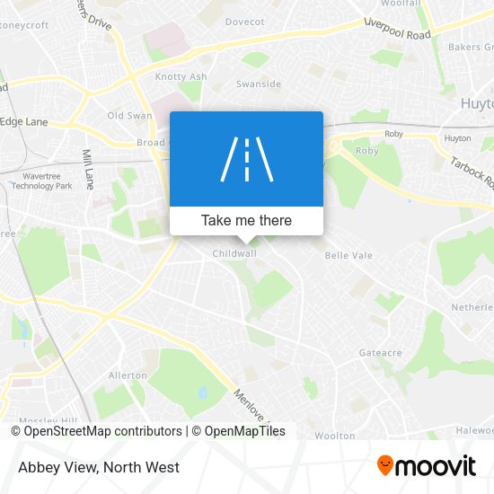 Abbey View map