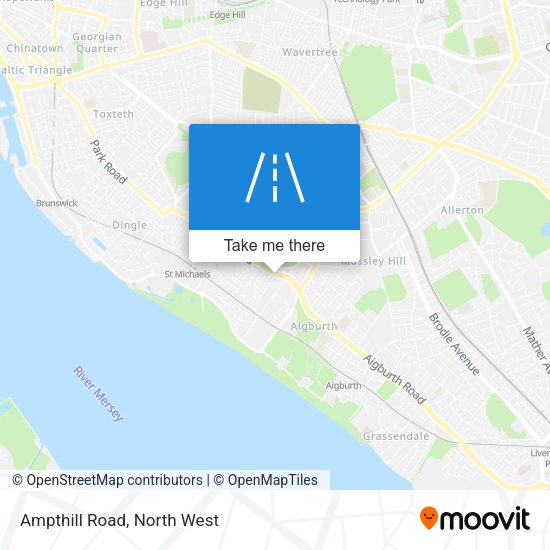 Ampthill Road map