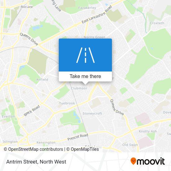 Antrim Street map