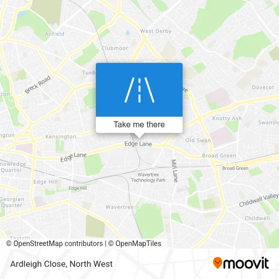Ardleigh Close map