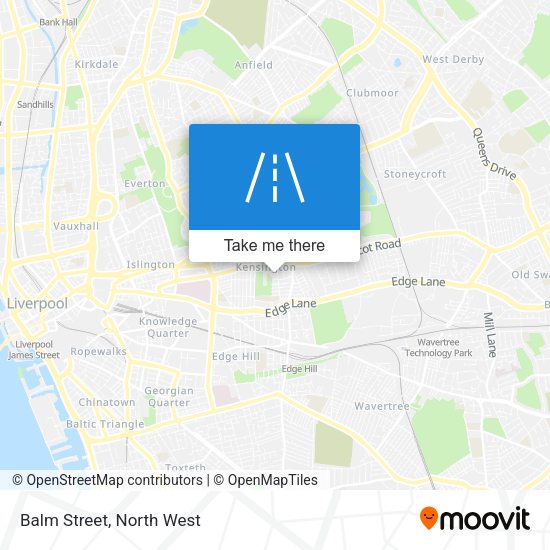 Balm Street map