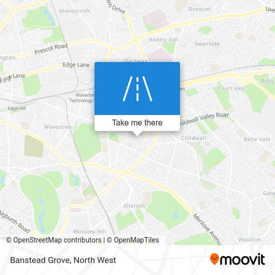 Banstead Grove map