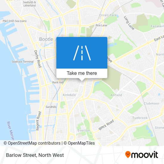Barlow Street map