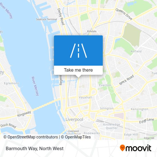 Barmouth Way map